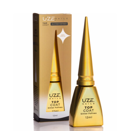 Top Coat Glitter Fofíneo Uze Nails 12ml