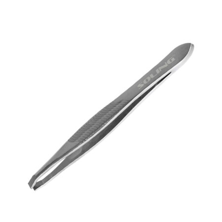 Pinça de Sobrancelha Reta Soling Ref 121