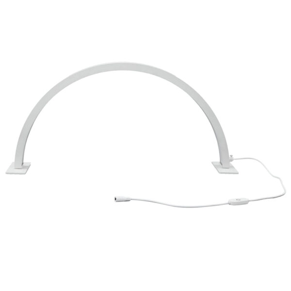 Luminária de Mesa Led Meia Lua DZ Branco
