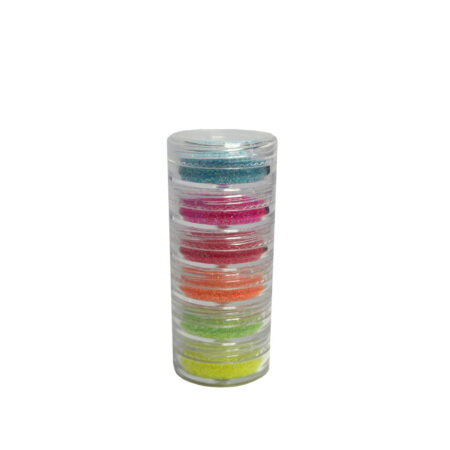 Torre de Glitter Neon 6 unidades