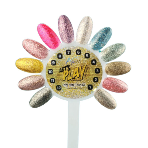 Gel Glitter Let's Play 10 Aora 14ml - Image 2