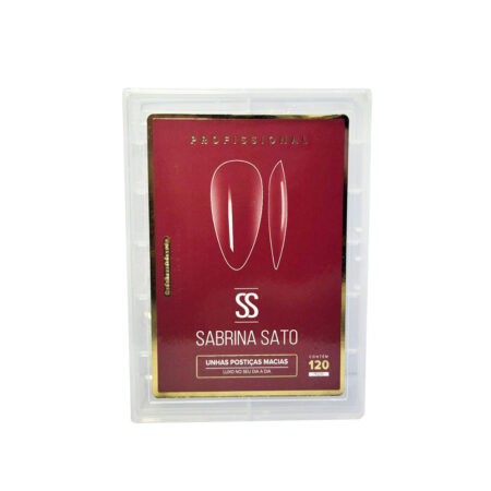 Postiça Almond Transparente Sabrina Sato 120 unidades