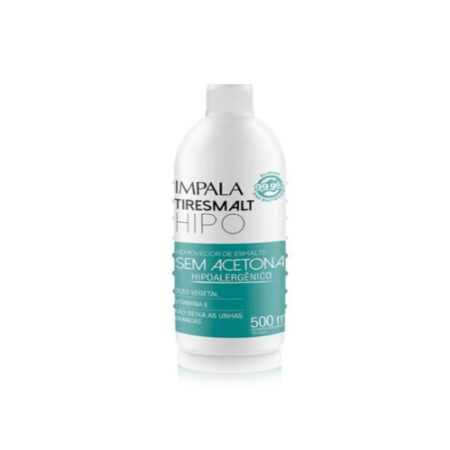 Removedor de Esmalte Sem Acetona Impala Tiresmalt Hipo 500ml