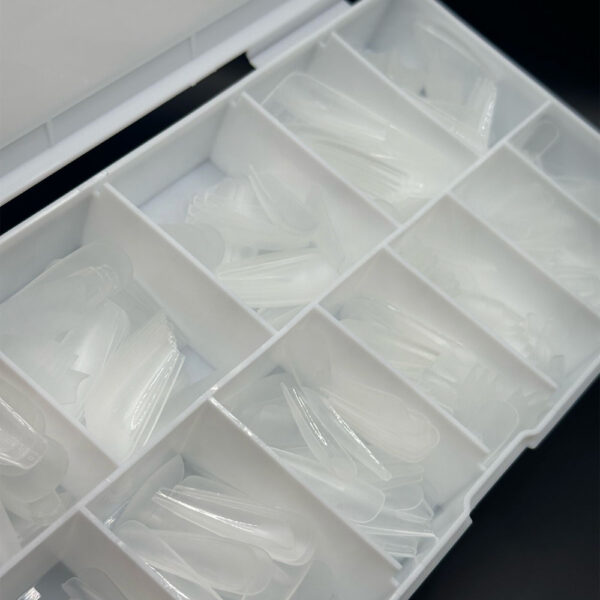 Unha Postiça Soft Gel Bailarina Fosca DZ 500 unidades - Imagem 2
