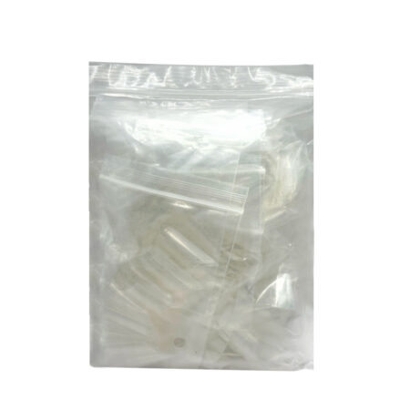 Tip Curvatura C Transparente 500 unidades Pacote