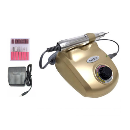 Motor Nail Master 30.000 Rpm Profissional Dourado