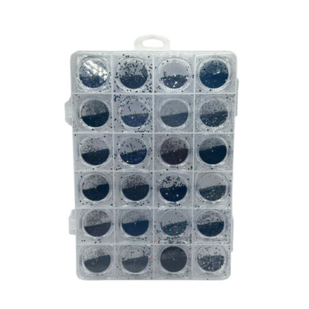 Kit Decoração Colorido 03 Fingertip 24 unidades