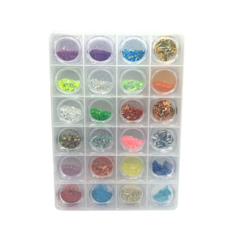 Kit Decoração Colorido 02 Lirio 24 unidades