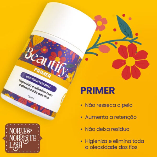Primer Para Cilios Beautify Pro 50ml - Imagem 2
