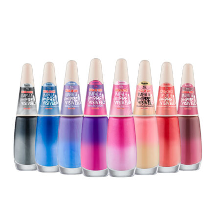 Kit Esmalte Impala Coleção ImPrevisivel 8 unidades