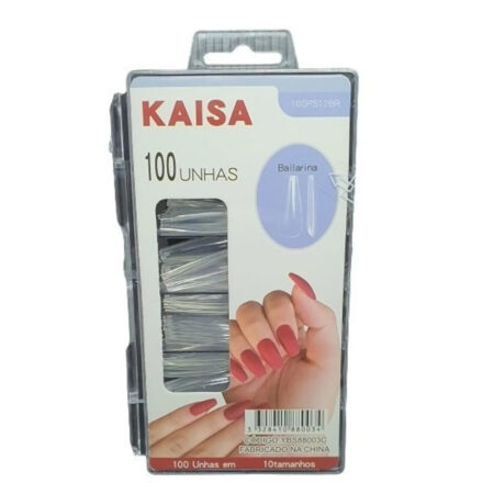 Postiça Bailarina Transparente Kaisa 100 unidades