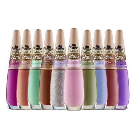 Kit Esmalte Impala Coleção Ana Castela 10 Cores