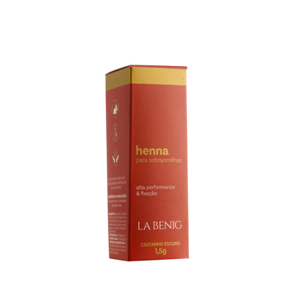Henna La Benig Castanho Escuro 1,5g