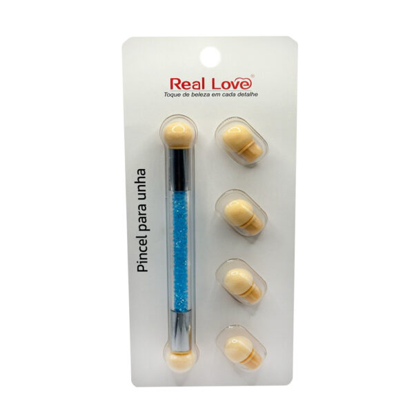 Pincel De Esfumar Com Refil Real Love - Image 3