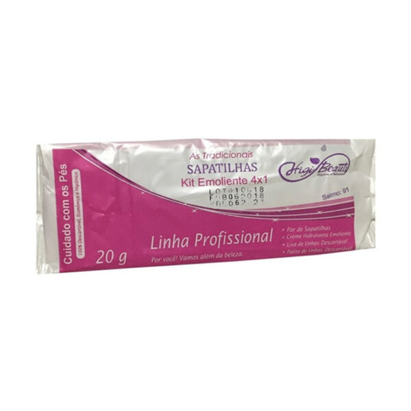 Kit Sapatilha Emoliente 4x1 HigiBeauty