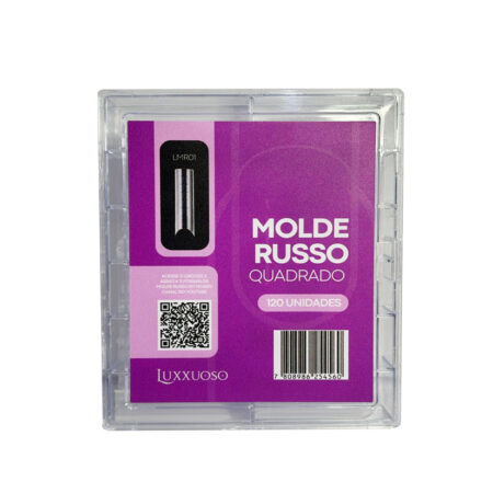Molde Russo Quadrado Luxxuoso 120 unidades