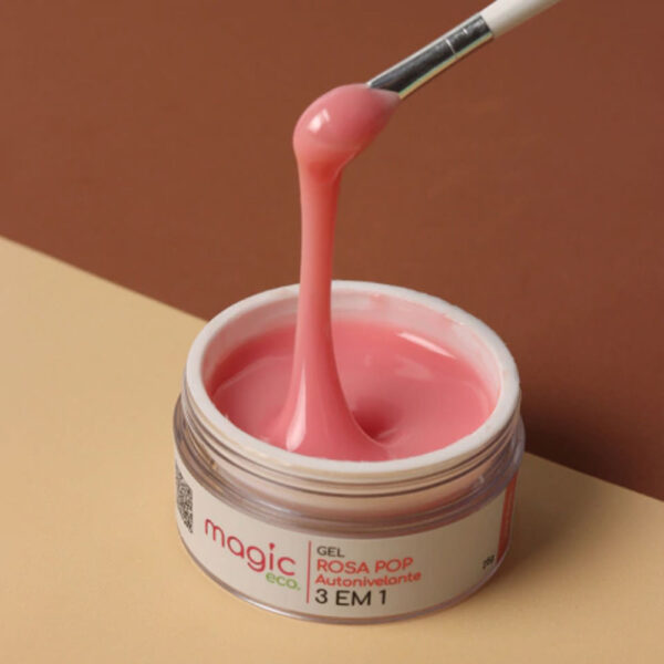 Gel Magic Eco Rosa Pop 25g - Image 2