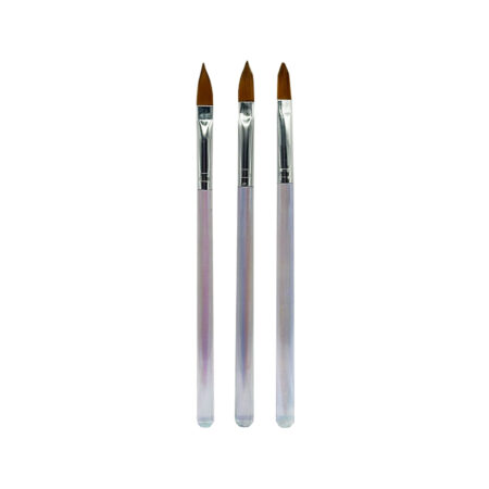 Kit Pincel Acrílico Furta Cor Real Love 3 unidades