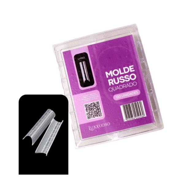 Molde Russo Quadrado Luxxuoso 120 unidades - Image 2