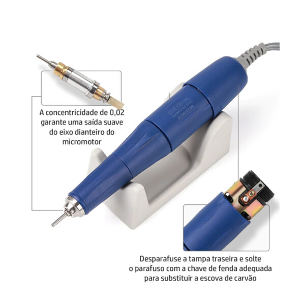 Motor Strong 210 40.000 RPM Branco - Imagem 3