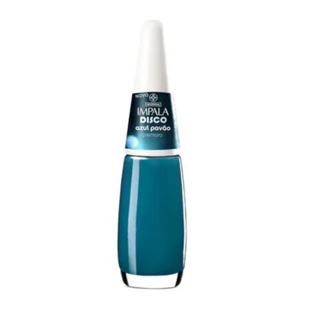 Esmalte Impala Cremoso Azul Pavão 7,5ml