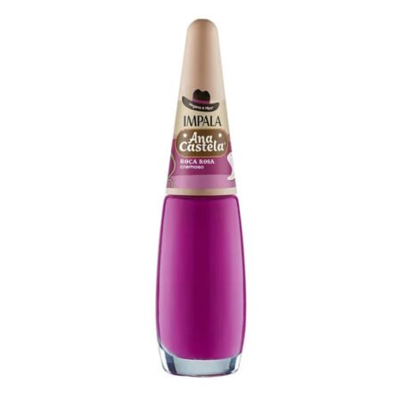 Esmalte Impala Cremoso Ana Castela Roça Rosa 7,5ml