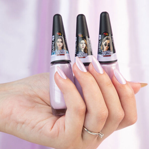 Kit Esmalte Impala Coleção GloboPlay 8 unidades - Imagem 3