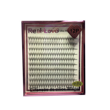 Cilios Tufo Real Love 12P Mix 0.10D