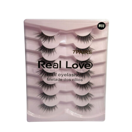 Cilios Postiço Real Love 7 pares W88
