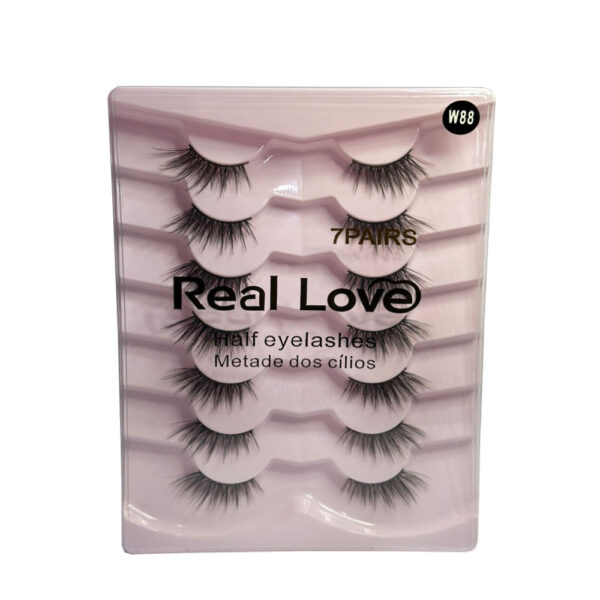 Cilios Postiço Real Love 7 pares W88