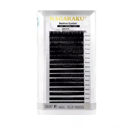 Cílios Nagaraku Beehive Eyelash 0.07D Mix 7-15mm
