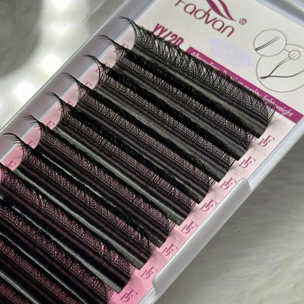 Cílios Fadvan Lashes YY 2D 0.07D 14mm - Imagem 2