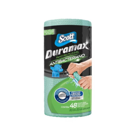 Pano Reutilizável Duramax Scott 48 unidades Verde