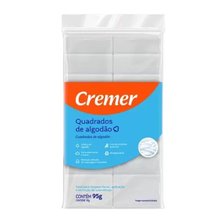 Algodão Quadrado Cremer 95g