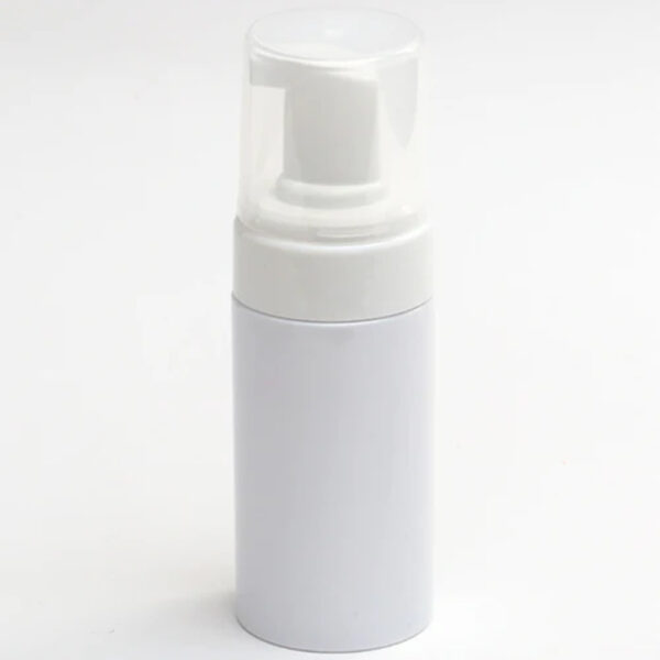 Frasco de Pump Espumador para Cílios Branco 100ml