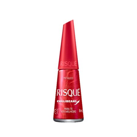 Esmalte Risque Chilli Beans Para te Ver.Melho(R) 8ml