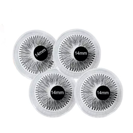 Kit 4 Cílios Tufo Potinho 14mm #PG3
