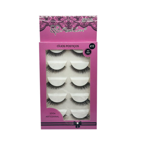 Cilios Postiço Real Love 5 pares AD969