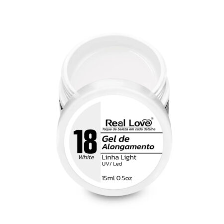 Gel Real Love Light White 18 15ml