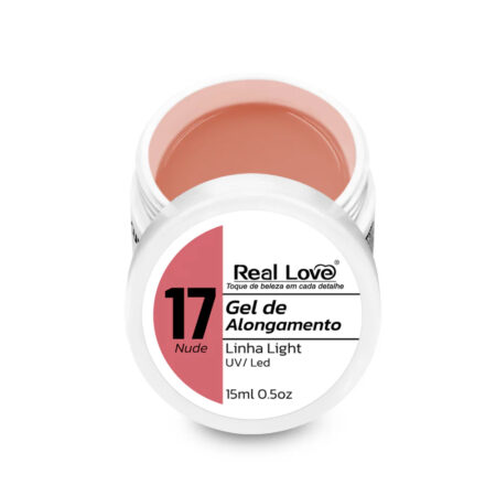 Gel Real Love Light Nude 17  15ml