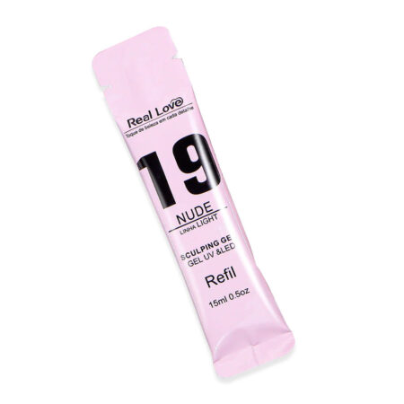 Gel Real Love Nude 19 Refil 15ml