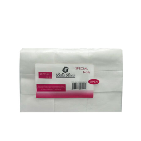 Algodão Prensado Branco Bella Rosa Special Nails