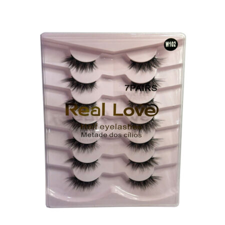 Cilios Postiço Real Love 7 pares W102