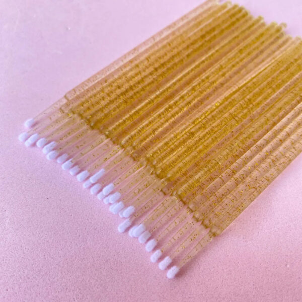 Microbrush para Remoção de Cílios Glitter