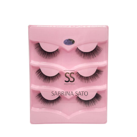 Cilios Postiço 8D F003 Sabrina Sato 3 pares