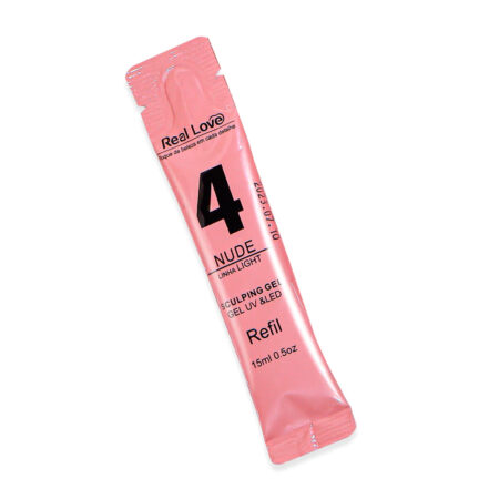 Gel Real Love Nude 4 Refil 15ml