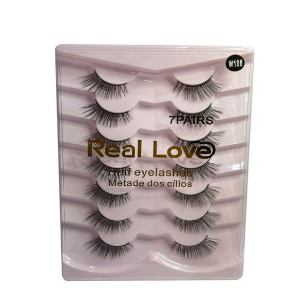 Cilios Postiço Real Love 7 pares W108