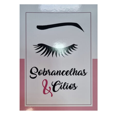 Quadro Decorativo Sobrancelhas e Cilios