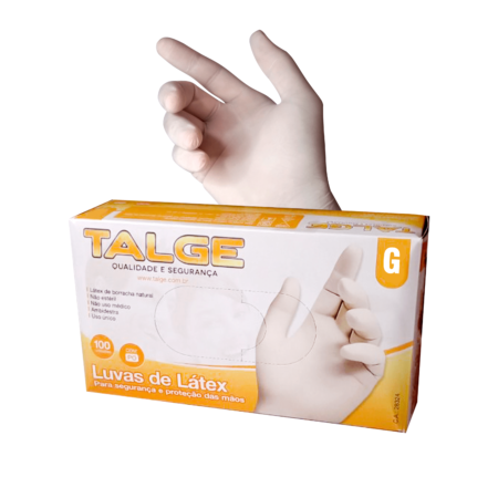 Luvas de Latex Talge com Pó G 100 unidades