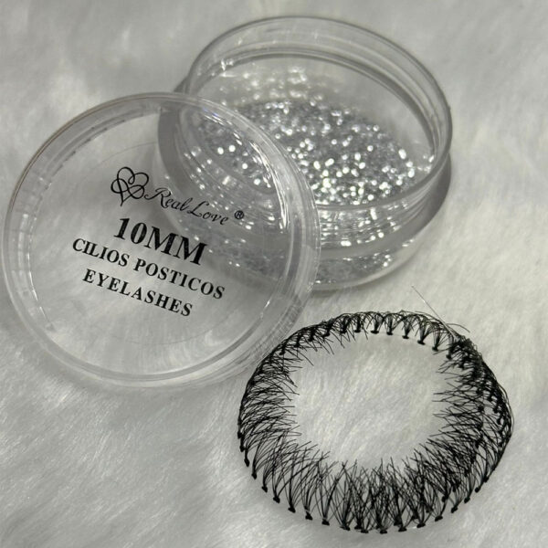 Cilios Tufo Potinho Real Love 10mm - Imagem 2